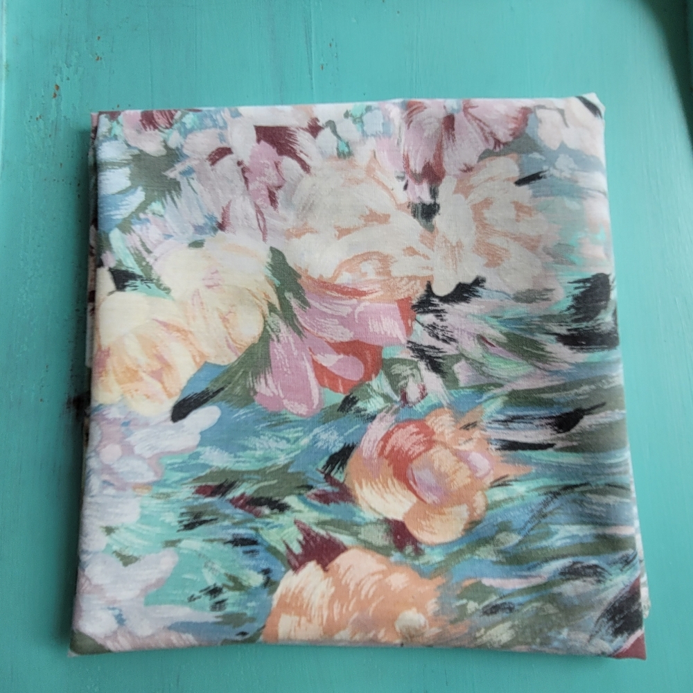 Floral Small Tablecloth Fabric Material